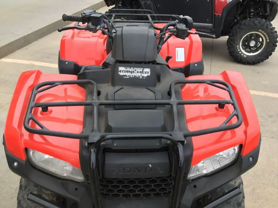 2018 Honda FourTrax Rancher 4x4 ES