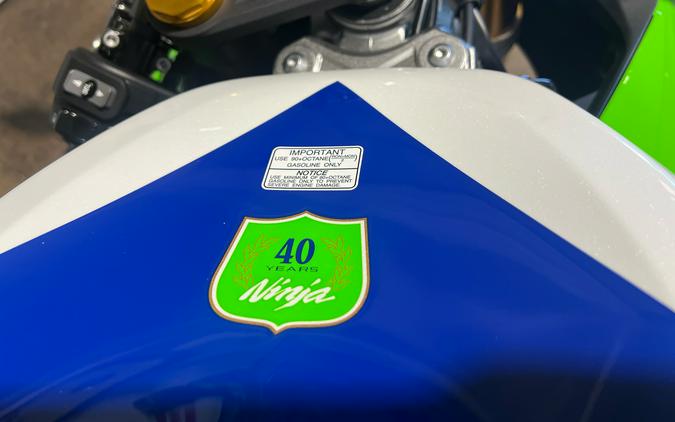 2024 Kawasaki Ninja® ZX™-6R 40th Anniversary Edition ABS