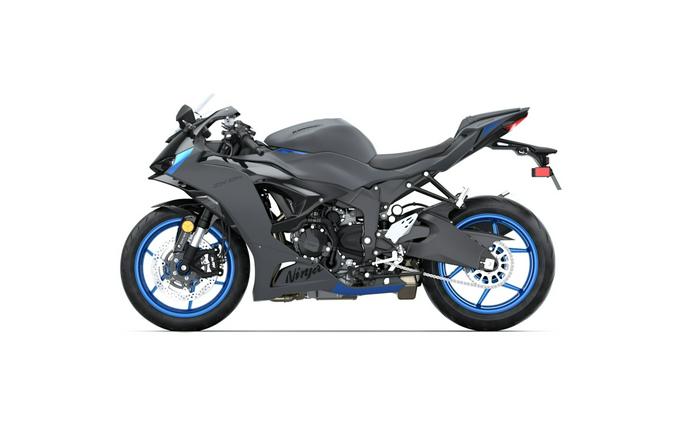 2026 Kawasaki NINJA ZX-6R ABS Metallic Matte Dark Gray/Ebony - 111460