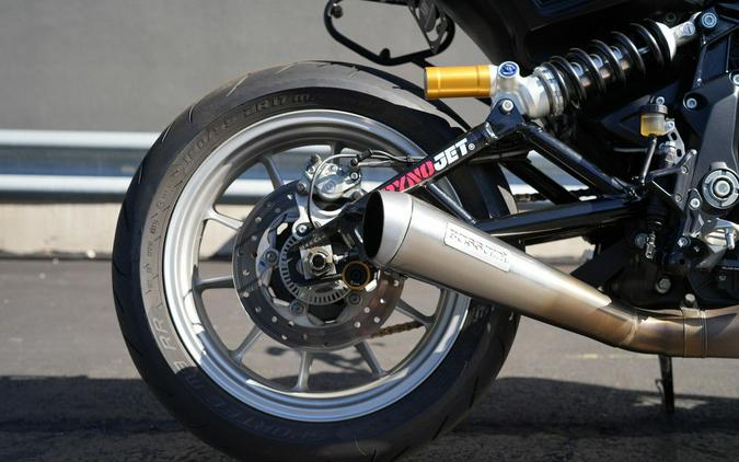 2019 Indian Motorcycle FTR 1200 S Titanium Metallic over Thunder Black Pearl