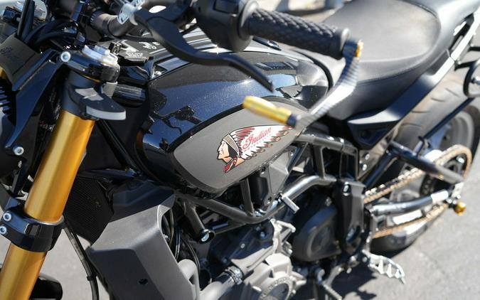 2019 Indian Motorcycle FTR 1200 S Titanium Metallic over Thunder Black Pearl