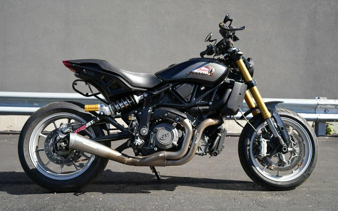 2019 Indian Motorcycle FTR 1200 S Titanium Metallic over Thunder Black Pearl
