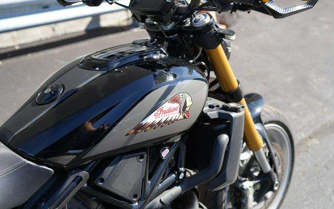 2019 Indian Motorcycle FTR 1200 S Titanium Metallic over Thunder Black Pearl
