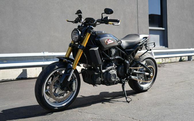 2019 Indian Motorcycle FTR 1200 S Titanium Metallic over Thunder Black Pearl