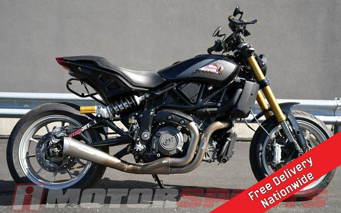 2019 Indian Motorcycle FTR 1200 S Titanium Metallic over Thunder Black Pearl