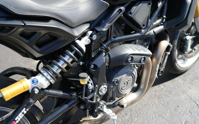 2019 Indian Motorcycle FTR 1200 S Titanium Metallic over Thunder Black Pearl
