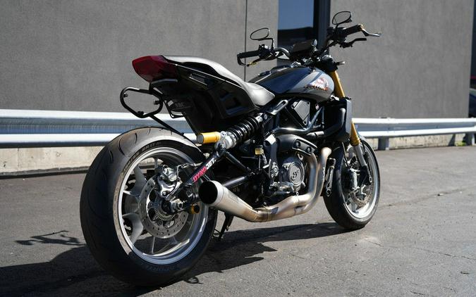 2019 Indian Motorcycle FTR 1200 S Titanium Metallic over Thunder Black Pearl
