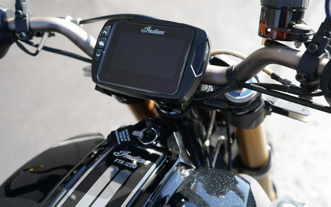 2019 Indian Motorcycle FTR 1200 S Titanium Metallic over Thunder Black Pearl