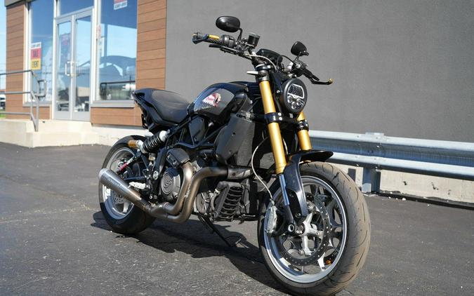 2019 Indian Motorcycle FTR 1200 S Titanium Metallic over Thunder Black Pearl