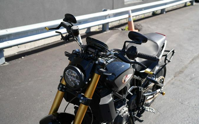 2019 Indian Motorcycle FTR 1200 S Titanium Metallic over Thunder Black Pearl