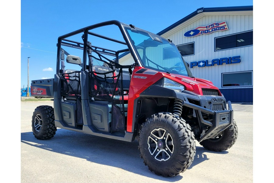 2015 Polaris Industries RANGER CREW® 900-6 EPS - Sunset Red