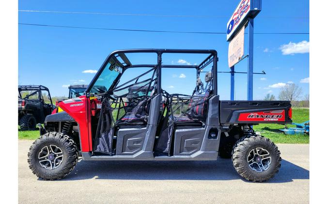 2015 Polaris Industries RANGER CREW® 900-6 EPS - Sunset Red