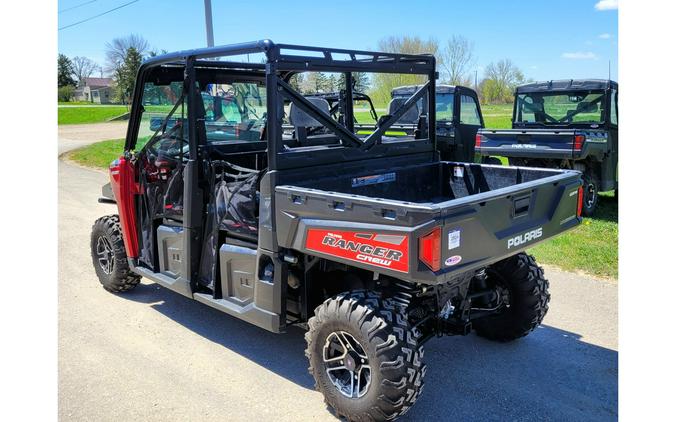 2015 Polaris Industries RANGER CREW® 900-6 EPS - Sunset Red