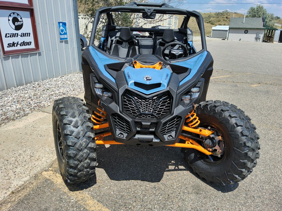 2026 Can-Am MAVERICK X3 DS TURBO Scandi Blue/Orange Crush - BU3977