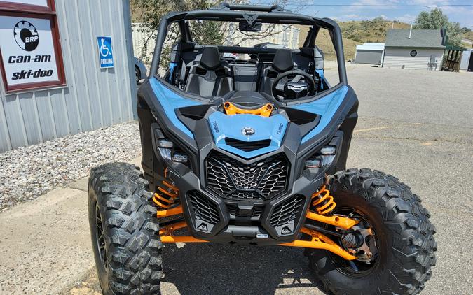 2026 Can-Am MAVERICK X3 DS TURBO Scandi Blue/Orange Crush - BU3977