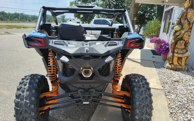 2026 Can-Am MAVERICK X3 DS TURBO Scandi Blue/Orange Crush - BU3977
