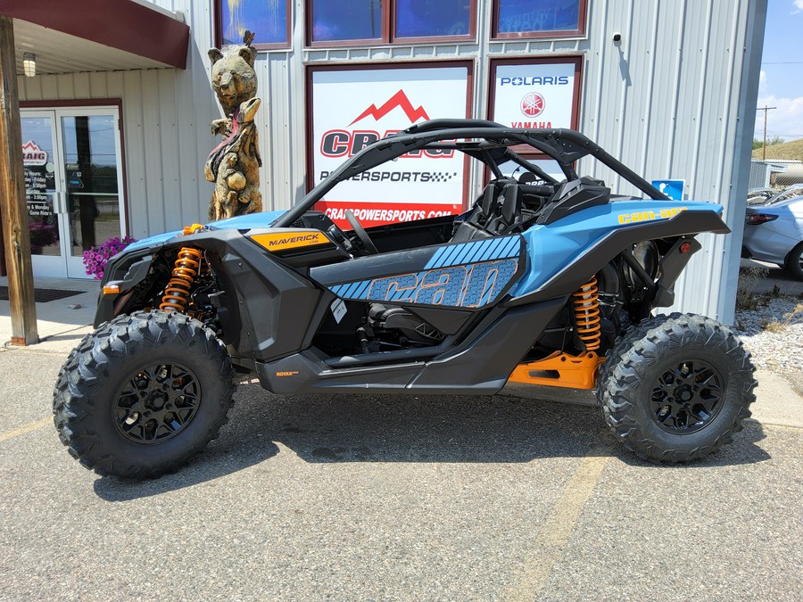 2026 Can-Am MAVERICK X3 DS TURBO Scandi Blue/Orange Crush - BU3977