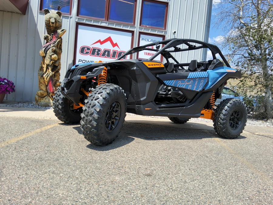 2026 Can-Am MAVERICK X3 DS TURBO Scandi Blue/Orange Crush - BU3977
