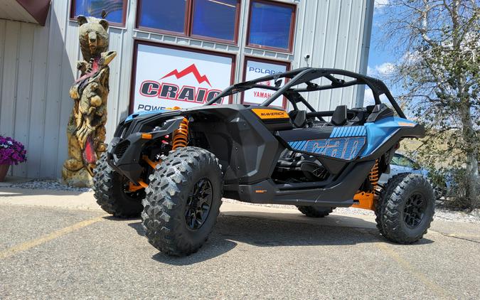 2026 Can-Am MAVERICK X3 DS TURBO Scandi Blue/Orange Crush - BU3977