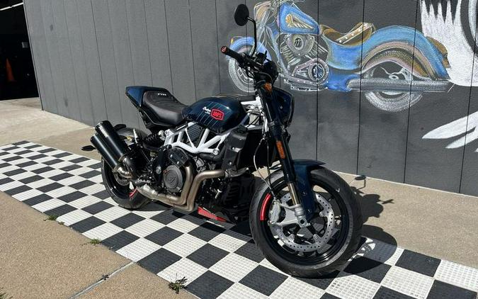 2024 Indian Motorcycle® FTR x 100% R Carbon Blue Candy Carbon