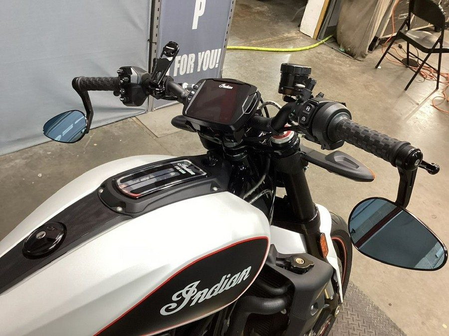 2022 Indian Motorcycle® FTR S White Smoke