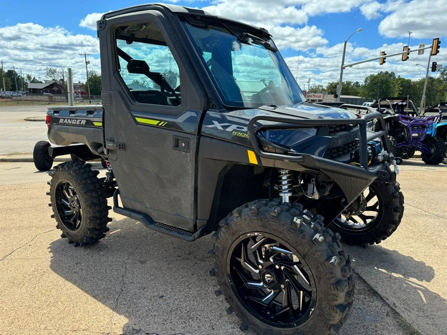 2023 Polaris Industries RANGER XP 1000 NorthStar Edition Ultimate Super Graphite with Lifted Lime Accents