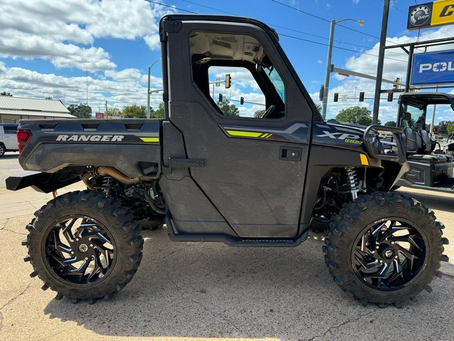 2023 Polaris Industries RANGER XP 1000 NorthStar Edition Ultimate Super Graphite with Lifted Lime Accents