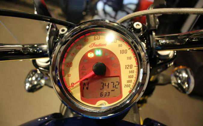 2018 Indian Motorcycle® SCOUT BLUE/WHITE