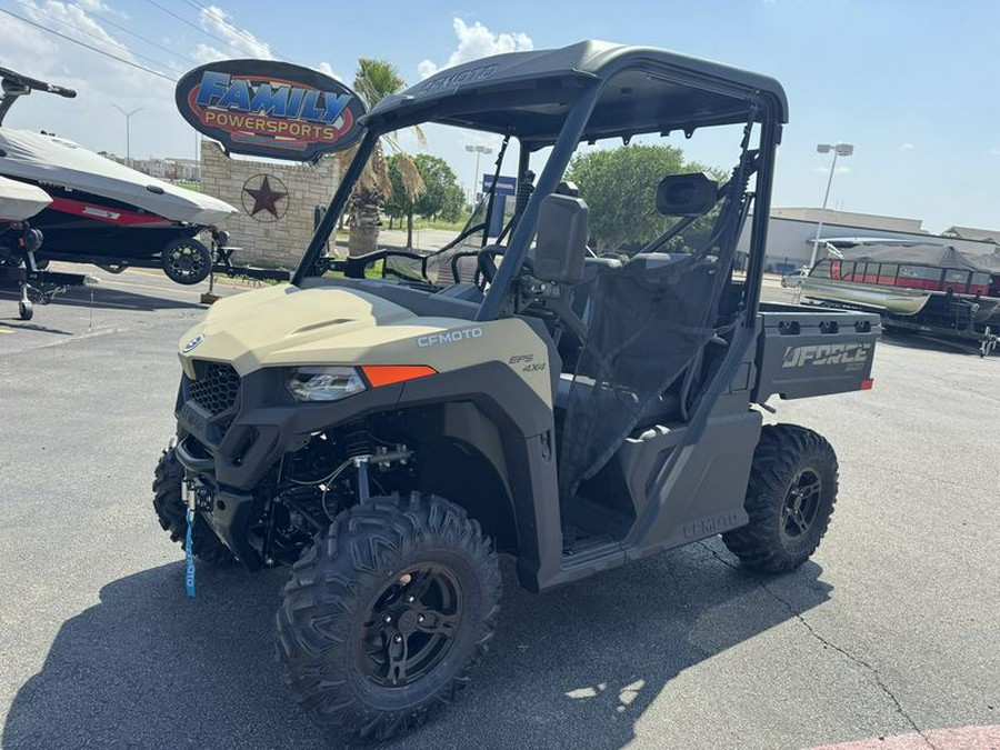 New 2024 CFMOTO UFORCE 600 DESERT TAN