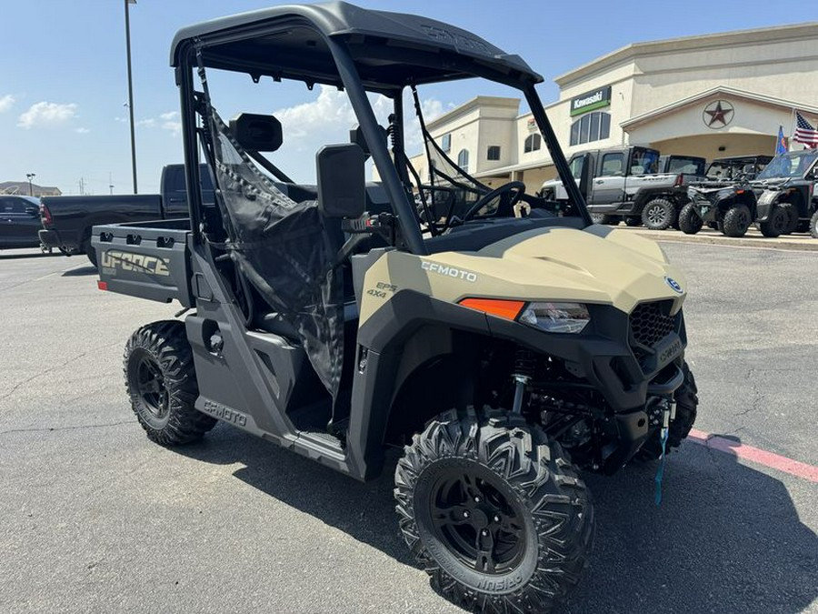 New 2024 CFMOTO UFORCE 600 DESERT TAN