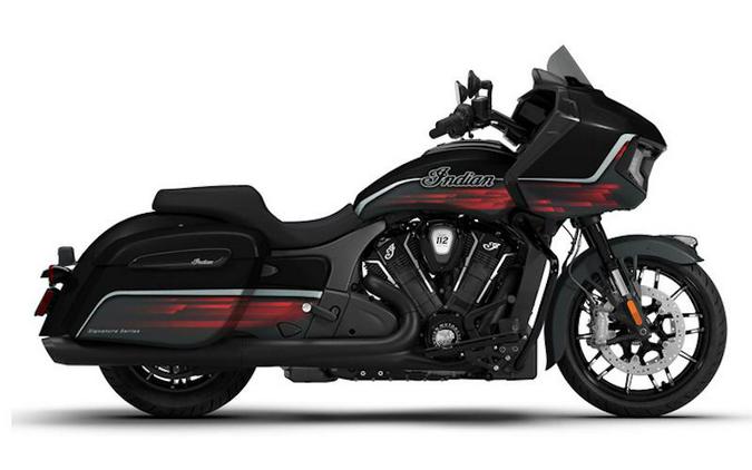 2026 Indian Motorcycle® Challenger Dark Horse Signature Series Abyss Metallic / Red Allert