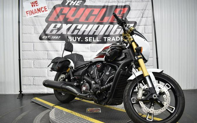 2025 Indian 101 Scout Ghost White Metallic With Graphics