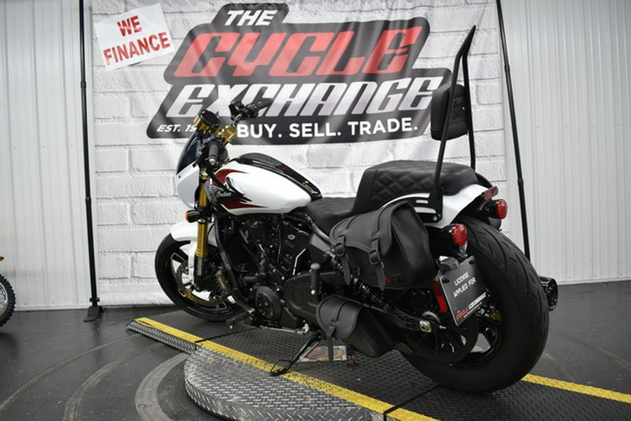 2025 Indian 101 Scout Ghost White Metallic With Graphics