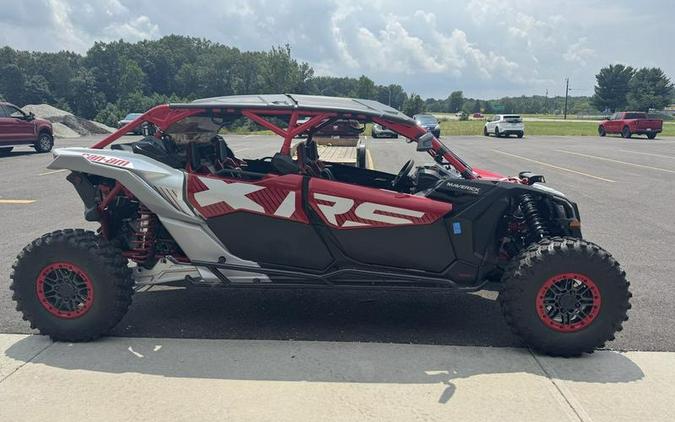2025 Can-Am® Maverick X3 Max X RS Turbo RR With Smart-Shox Fiery Red & Hyper Silver