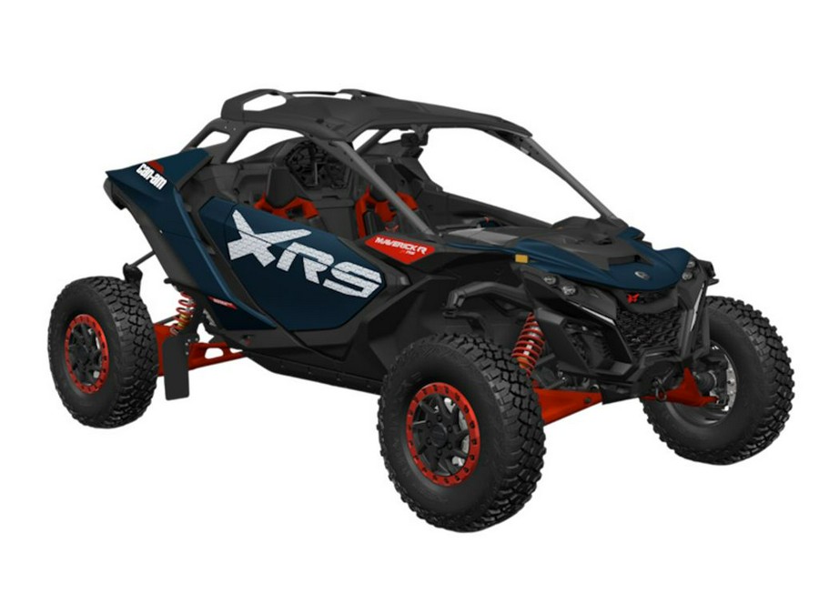 2026 Can-Am® Maverick R X RS with Smart-Shox Dusty Navy