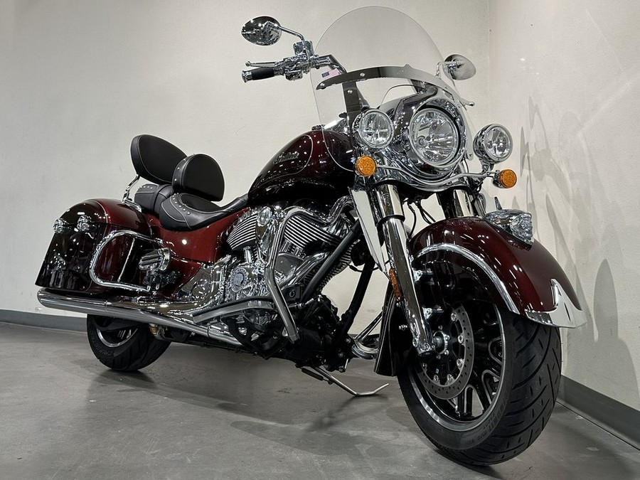 Springfield Maroons 2022 Indian Motorcycle® Springfield® Maroon Metallic/Crimson Metallic ...