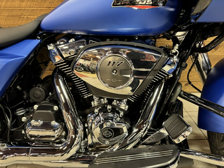 2026 Harley-Davidson® Road Glide® Aurora Blue Denim Chrome Trim FLTRX