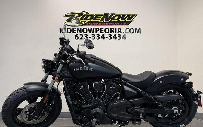 2026 Indian Scout Sixty Bobber Limited Black Smoke