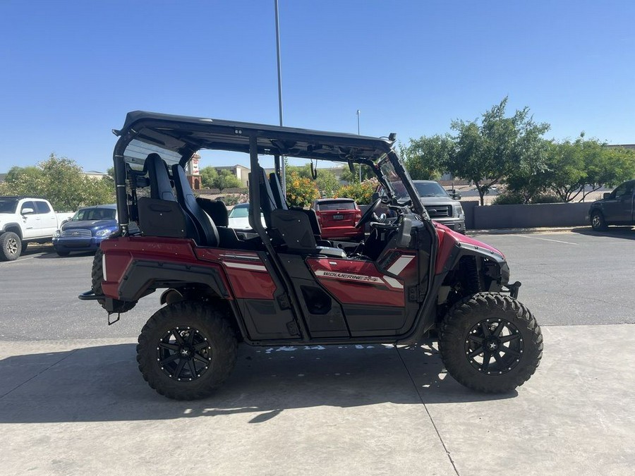 2019 Yamaha Wolverine X4 Ridge Red