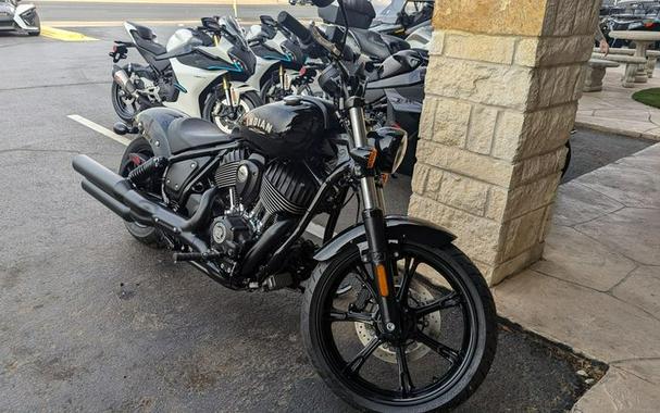 New 2024 INDIAN MOTORCYCLE CHIEF BLACK METALLIC