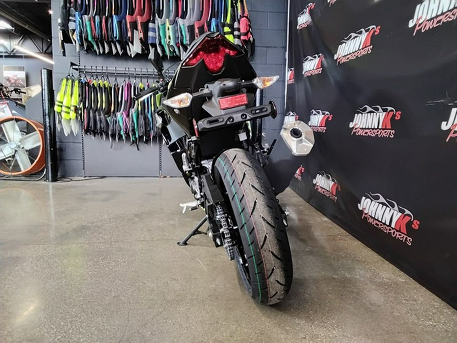 2026 Kawasaki Ninja 500 ABS Metallic Flat Spark Black