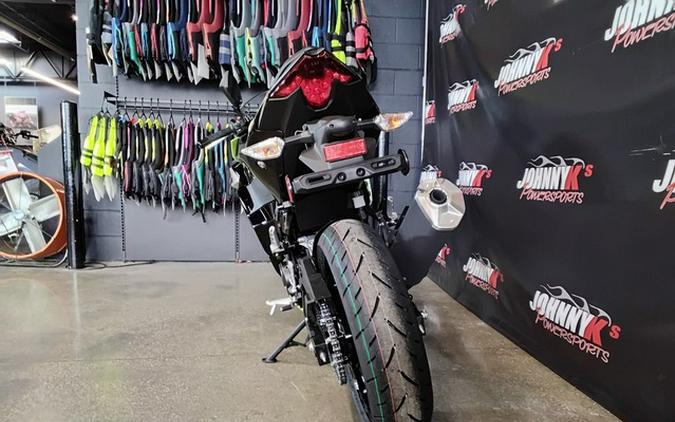 2026 Kawasaki Ninja 500 ABS Metallic Flat Spark Black