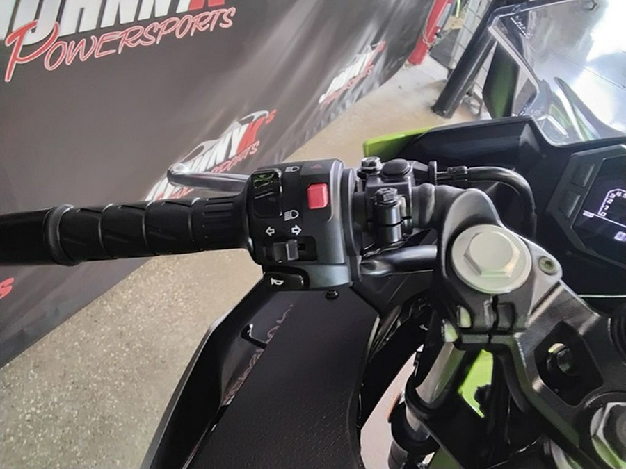 2026 Kawasaki Ninja 500 ABS Metallic Flat Spark Black