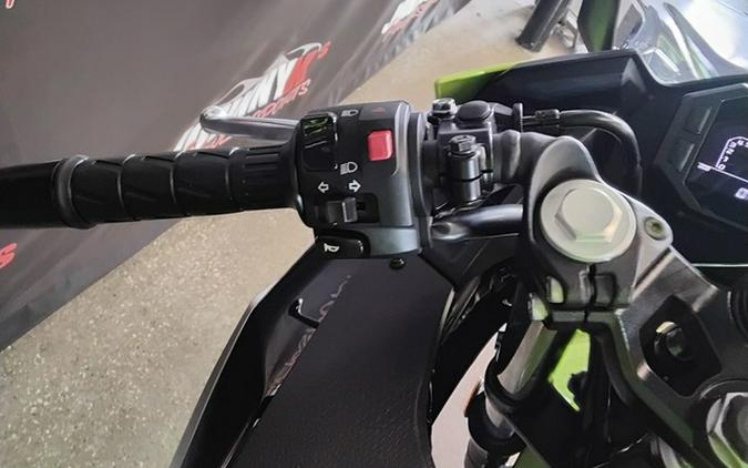 2026 Kawasaki Ninja 500 ABS Metallic Flat Spark Black