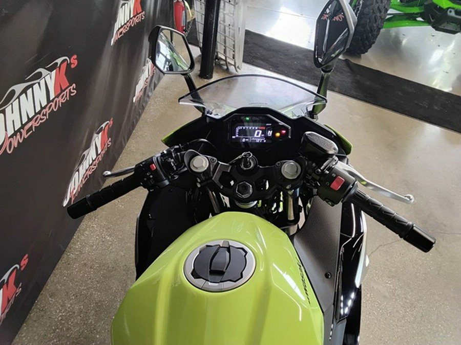 2026 Kawasaki Ninja 500 ABS Metallic Flat Spark Black