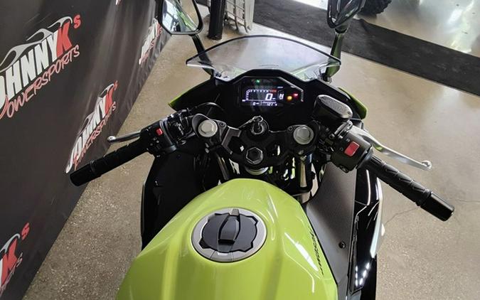 2026 Kawasaki Ninja 500 ABS Metallic Flat Spark Black