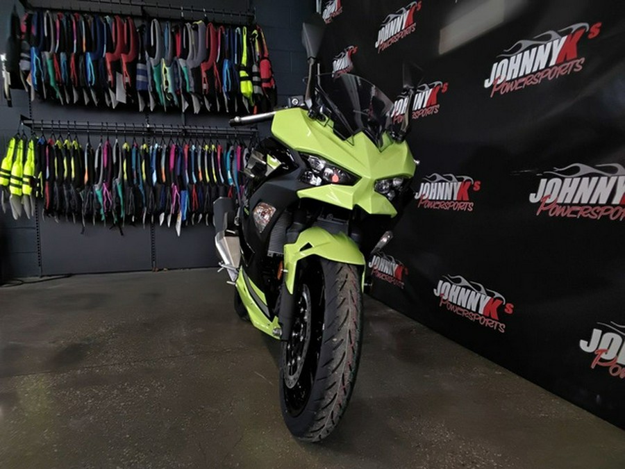 2026 Kawasaki Ninja 500 ABS Metallic Flat Spark Black