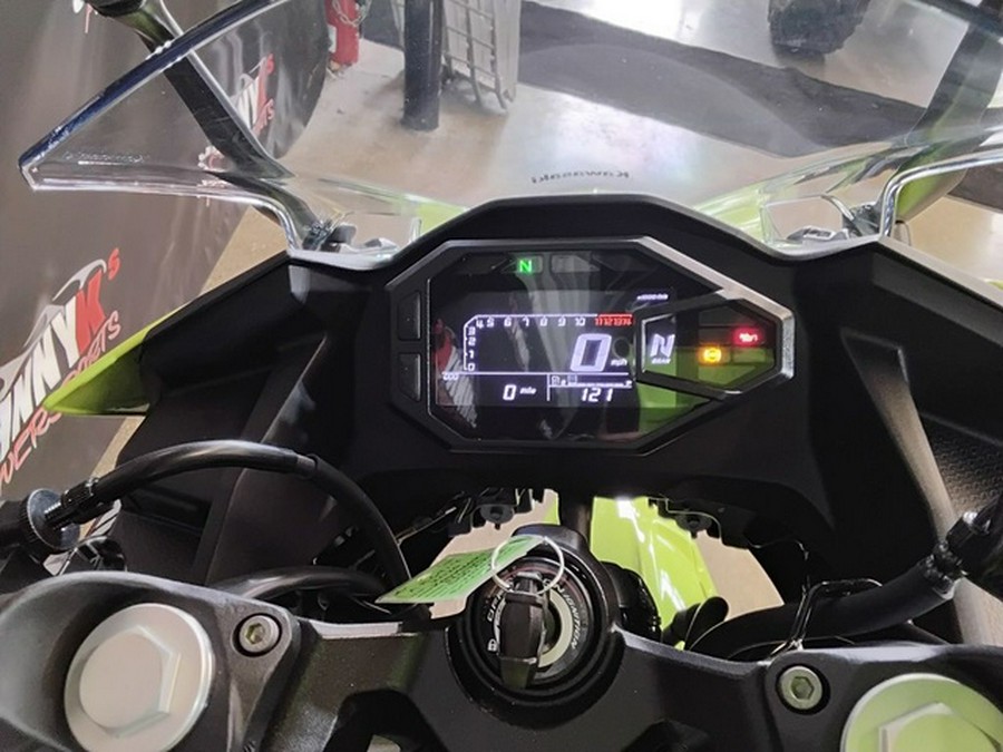 2026 Kawasaki Ninja 500 ABS Metallic Flat Spark Black