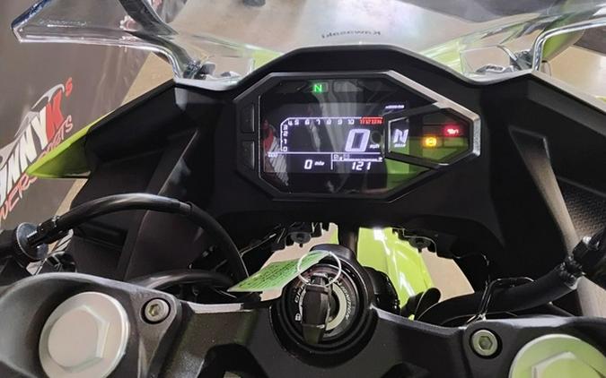 2026 Kawasaki Ninja 500 ABS Metallic Flat Spark Black