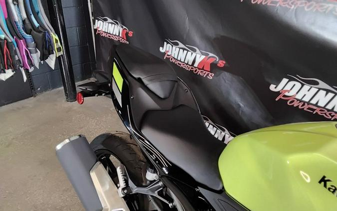 2026 Kawasaki Ninja 500 ABS Metallic Flat Spark Black